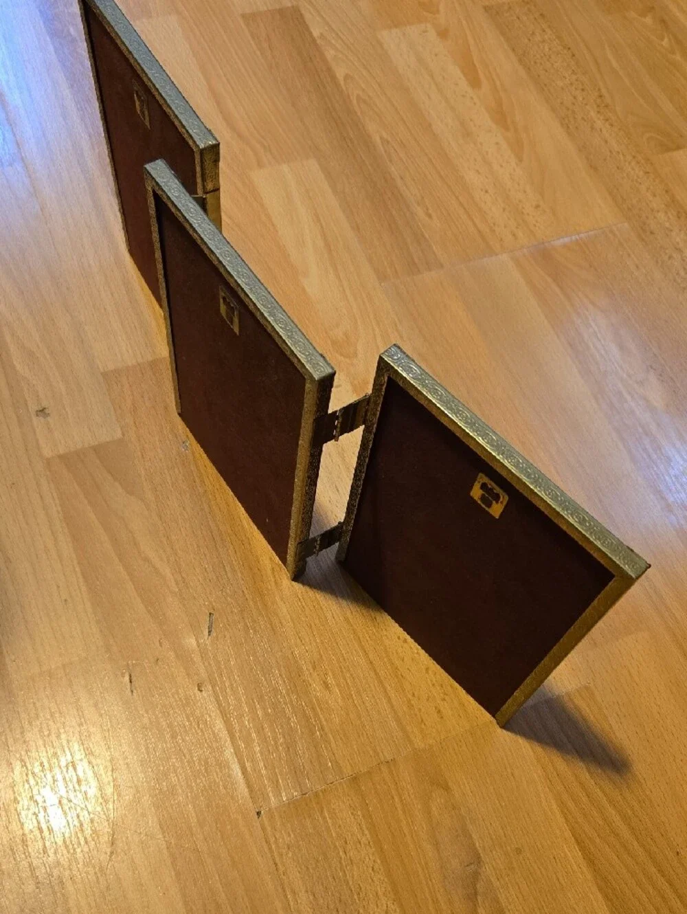 Pier 1 Silver Ornate Triple Picture Frame